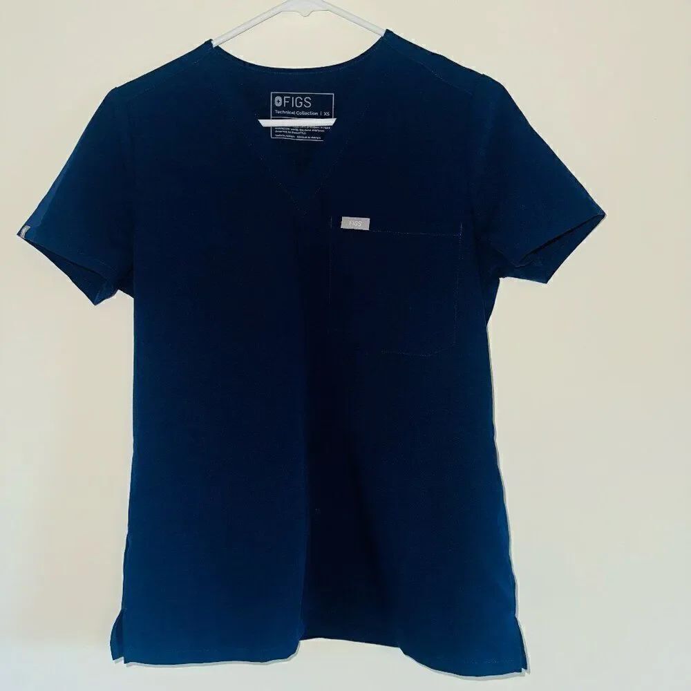 FIGS Womens Short Sleeve Scrub Top SIZE XS